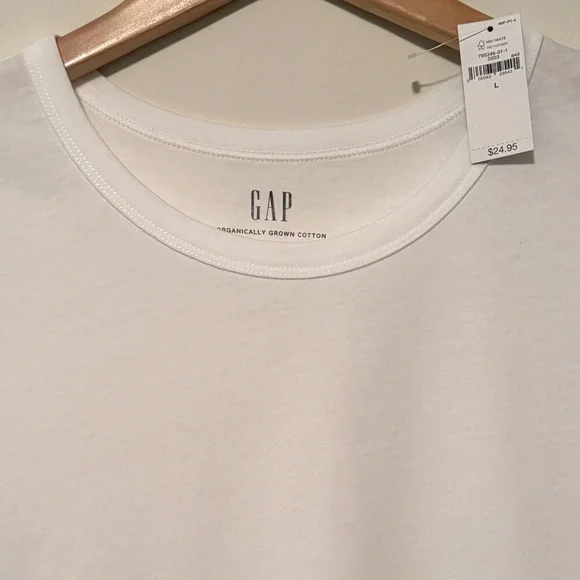 Gap White Organic Cotton T Shirt - Picture 3 of 5